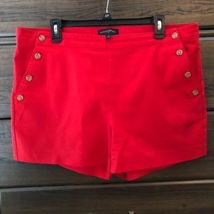 Banana republic red shorts